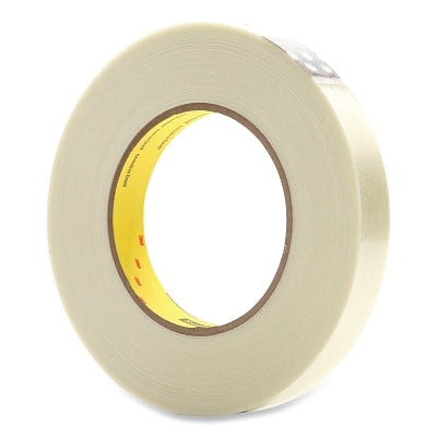 3M 051131-06897 Filament Tape, 898, 18 mm W x 55 m L, 6.6 mil Thick, Clear