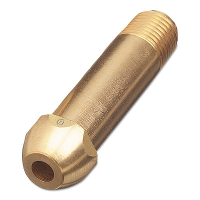 Regulator Inlet Nipple, 1/4 in (NPT), 4-1/2 in L, CGA-580/CGA-510/CGA-500/CGA-590