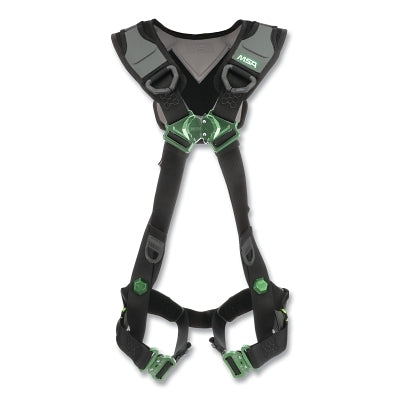 V-FLEX Full-Body Harness, Back D-Ring, Std, QC Chest/Leg Buckles, Leg/Shoulder Padding