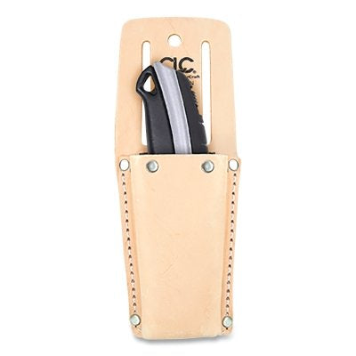 Knife Sheath, Top Grain Leather, for 2-1/2 in W Belt