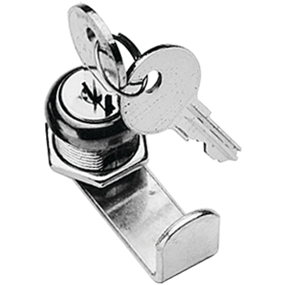 Cylinder Lock Kit, Chrome Plated, Compatible with Type 1 Enclosures