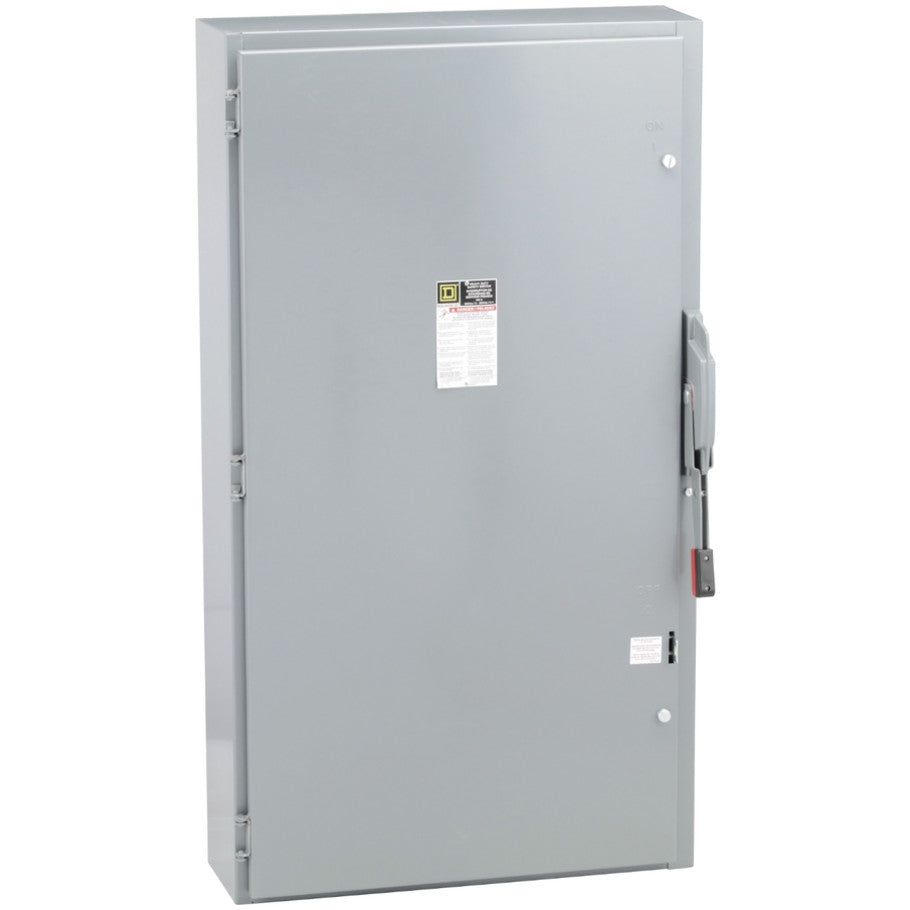 Heavy Duty Disconnect, Non Fusible, Single Throw, 400A 600VAC/DC, 3P3W