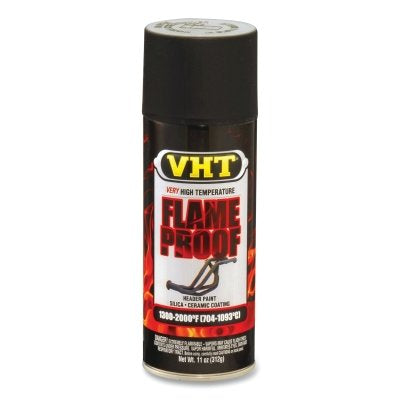 FLAMEPROOF Ceramic Coating, 11 oz, Aerosol Can, Flat Black