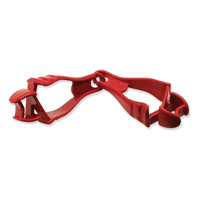 Squids 3400 Glove Clip Holder with Dual Clip, Red