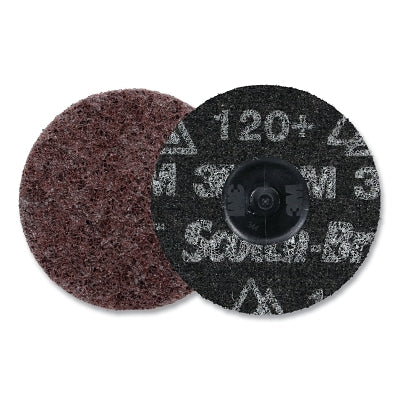 3M 068060-67187 Roloc Precision Surface Conditioning Disc, Heavy Duty, 3 in dia, TR, Coarse, 120 Grit, 20000 RPM
