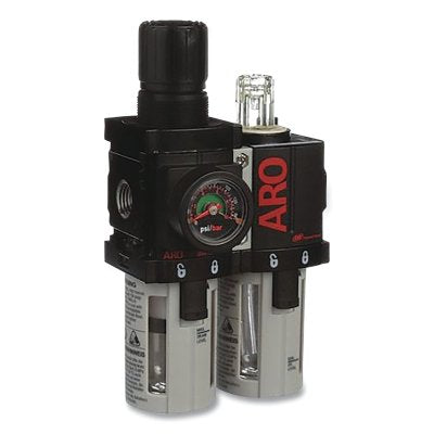 ARO Filter/Regulator/Lubricator, 1/4 in NPT