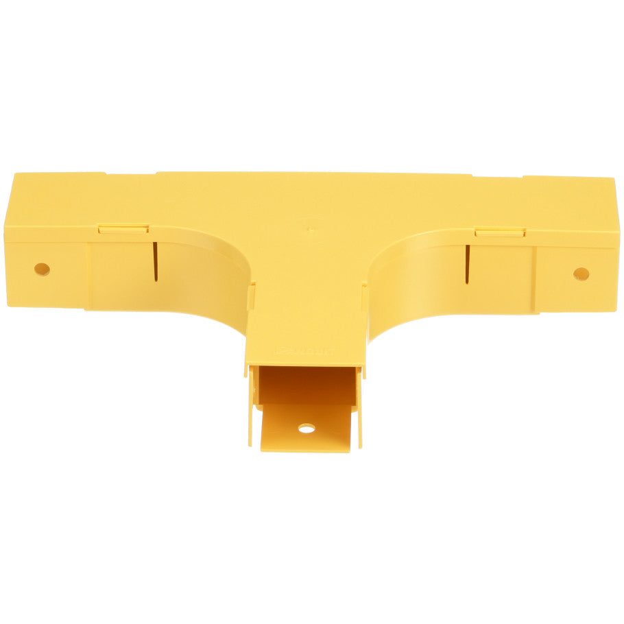 FiberRunner Horizontal Tee, 90°, 2x2, Yellow