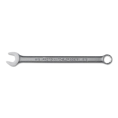 TorquePlus Combination Wrench, 9/16 in Opening, 8-7/8 in OAL, 12-point, SAE, Satin