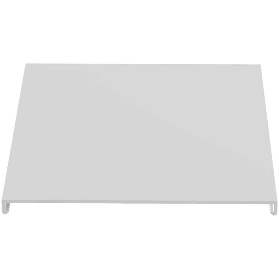 Wire Duct Cover, .6 in. W X 6 ft, White