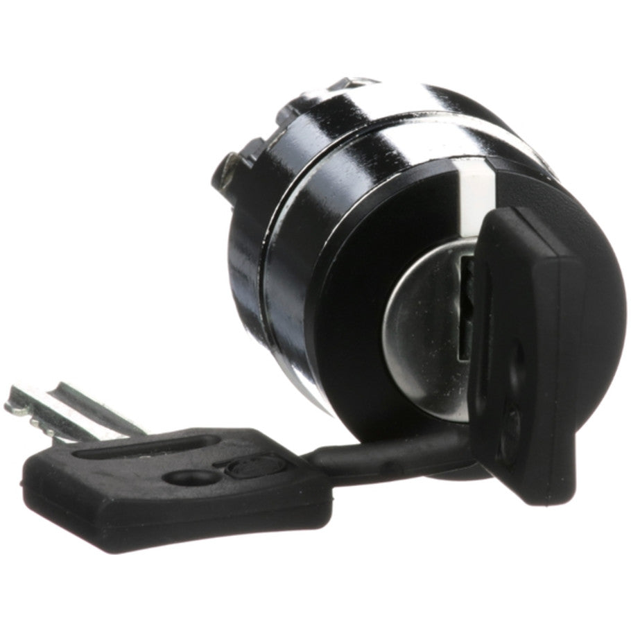 Non-Illuminated 2-Position Maintained Key Switch with Left or Right Key Removal