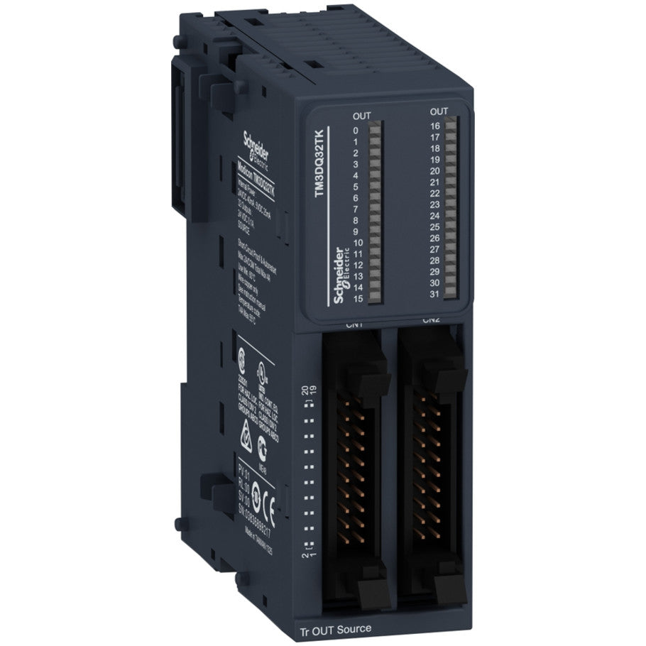 Modicon TM3 - 32 outputs transistor PNP (HE10)