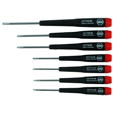 Torx Precision Screwdriver Sets, Torx, 7 Piece