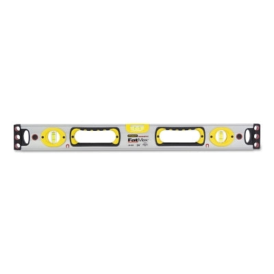 Fatmax Magnetic Level, 24 in, 3 Vials, Box Beam, Aluminum