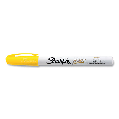 Oil Based Paint Marker, Yellow, Fine, Fine Bullet