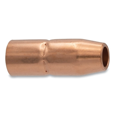 MIG Gun Nozzle, 1/2 in Bore, Flush, Miller Style