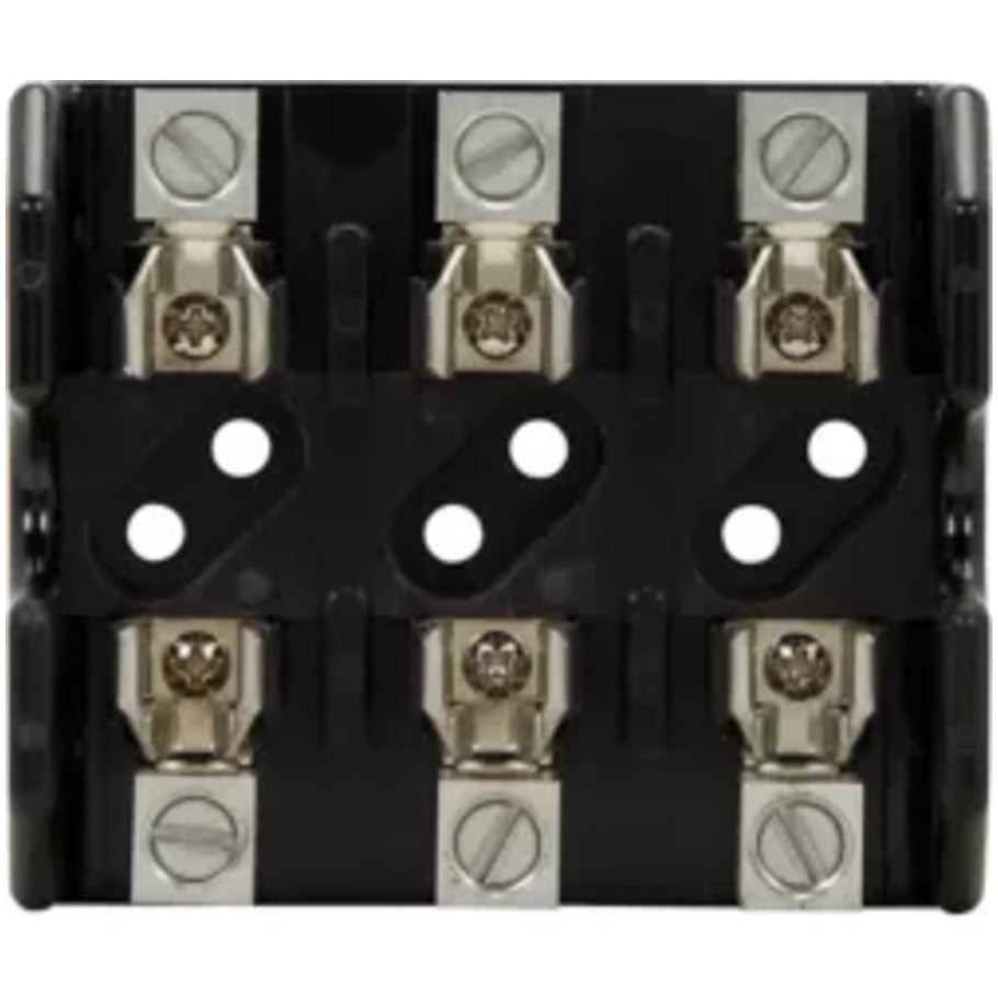 T600 Series Class T 30A 600V 3 Pole Fuse Block With Box Lug