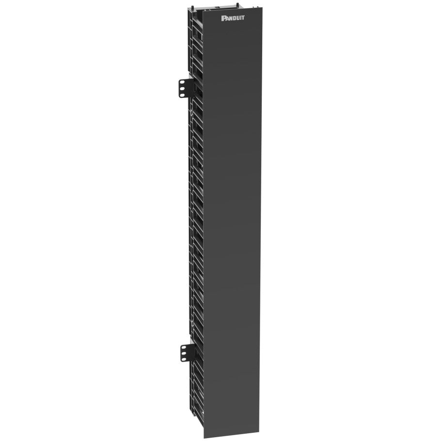 NetRunner Cable Manager, Vertical, Single-Sided, 4.9 W x 41.5 H x 6.5 in. D
