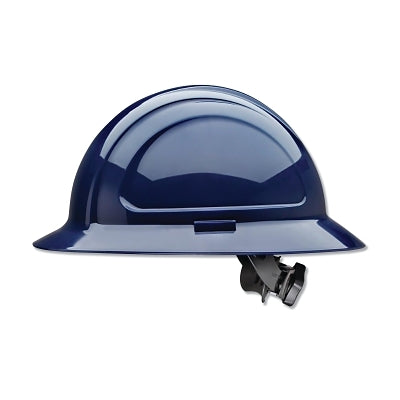 North Zone N20 Full Brim Hard Hat, Ratchet, Navy Blue