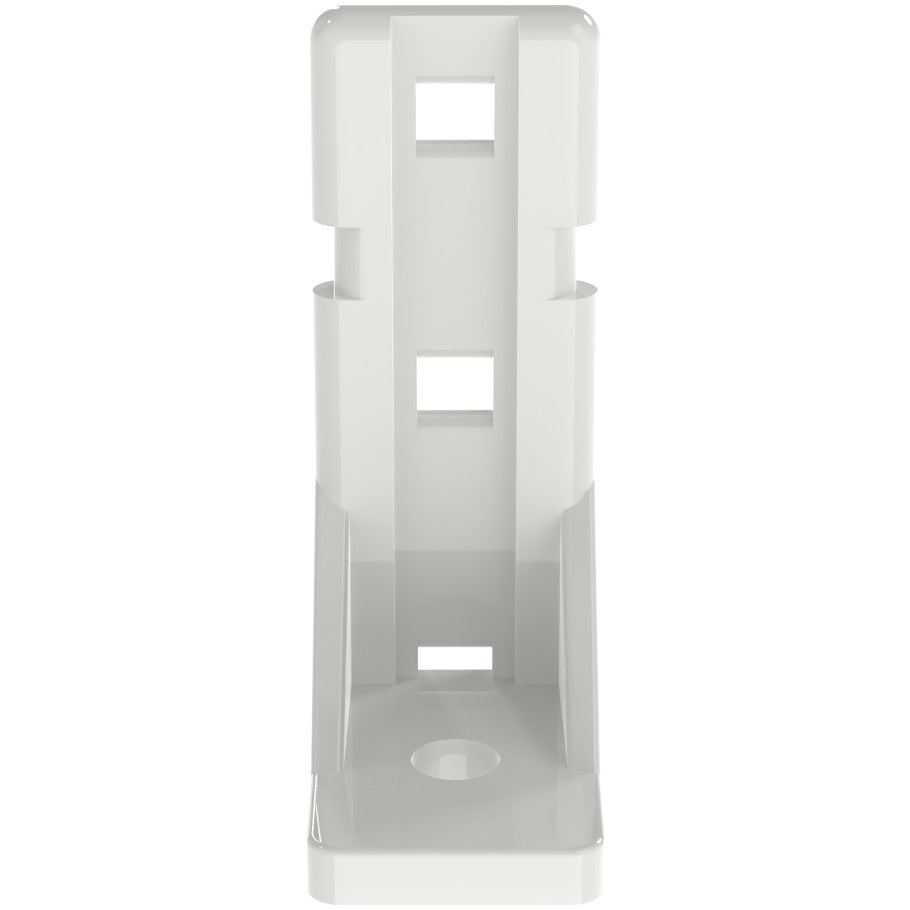 Pan-Post PP1S-S10-C Post Standoff, Natural, PA 6.6, 1.97x0.72", 0.2" Screw Hole