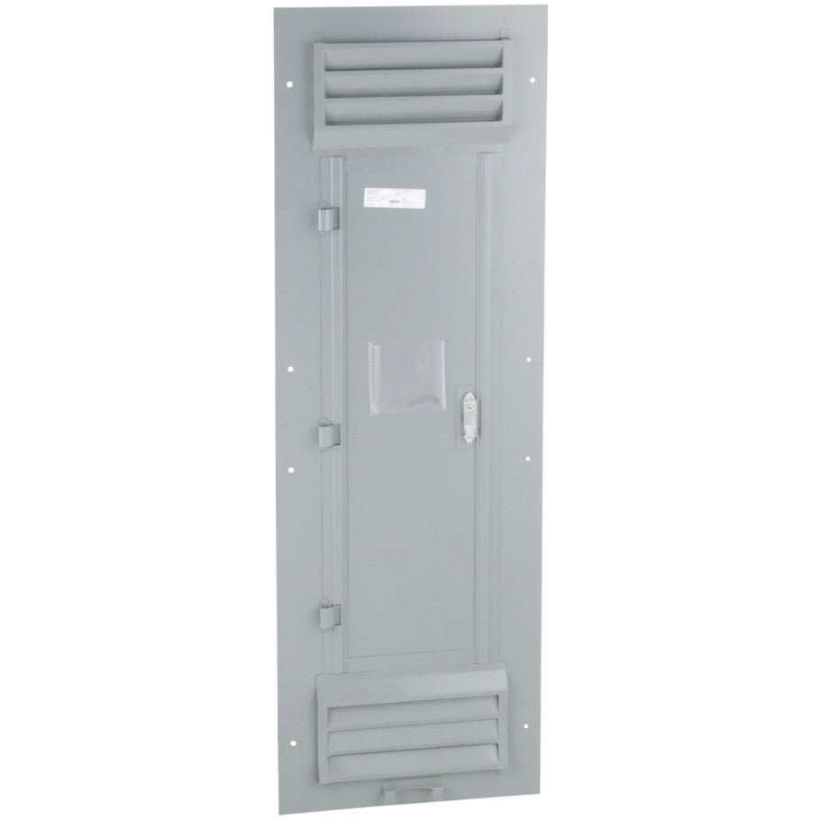 Panelboard Enclosure Flush Cover, Hinged Front, Steel, Gray, 20 x 50 in.