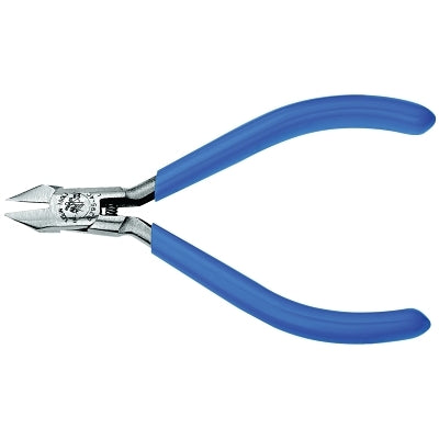 Midget Tapered-Nose Diagonal Cutters, 4.26 in L, Flush