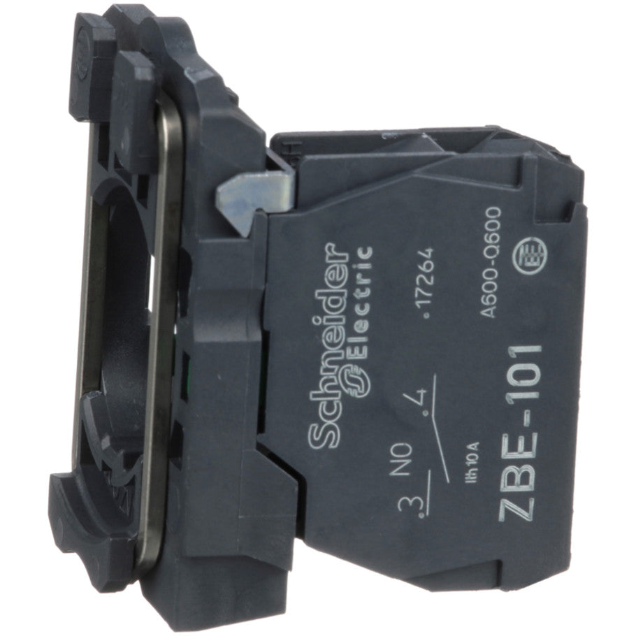 Mounting Collar with 1 NO Contact Block For IEC Pushbuttons