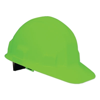 Sentry III Hard Hats and Caps, Ratchet, 6 pt, Hi-Vis Lime