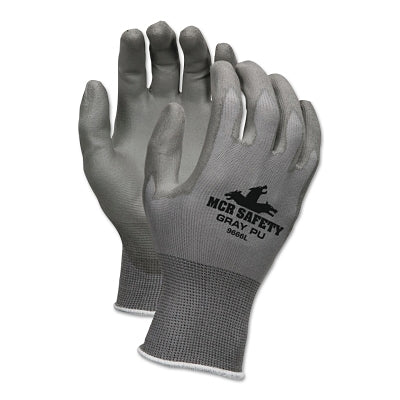 NXG PU Coated Work Gloves, 9666, Large, Gray