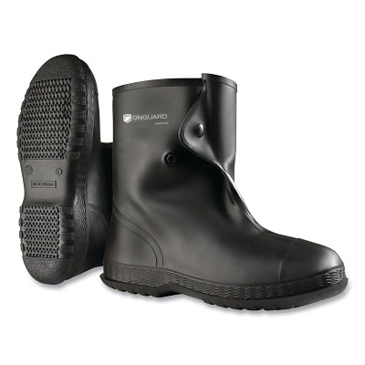 Overshoes, 2X-Large, 17 in, PVC, Black