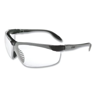 Genesis Eyewear, Clear, Polycarbonate, Anti-Fog, Black/Gray, Polycarbonate