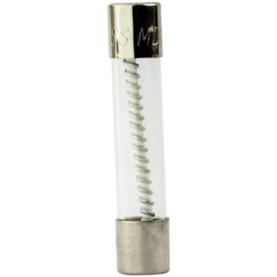 MDL Series Time Delay Fuse, Glass Tube, 7A, 250VAC, 1/4 x 1-1/4 in., RoHS Compliant