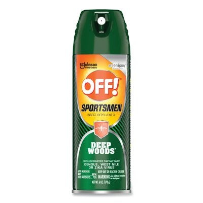 Deep Woods Sportsmen Aerosol Insect Repellent, 6 oz, Aerosol Can, 12 EA/CA