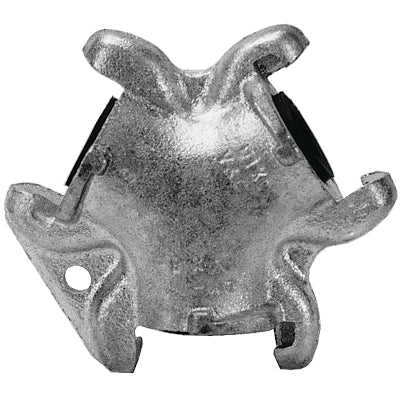 Air King 2-Lug Triple Connection, 5/16 in dia x 4-9/32 in W x 3-3/4 in H, Brass (Global Investment Cast)