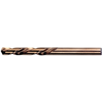 Left-Hand Mechanics Length Cobalt High Speed Steel Drill Bit, 1/4 in, Split