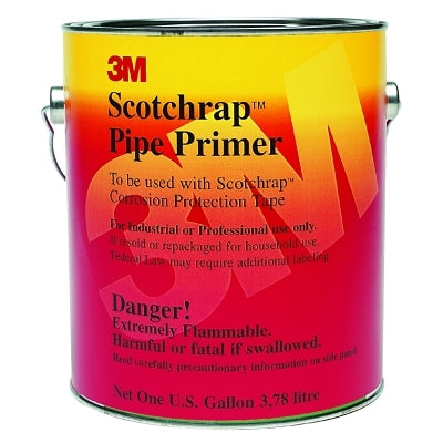 3M 427681 Scotchrap Pipe Primer, 1 gal Can, Gray