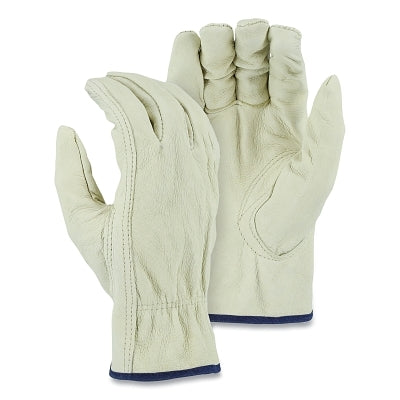 B Grade Pigskin Drivers Gloves, 11/X-Large, Pigskin, Beige