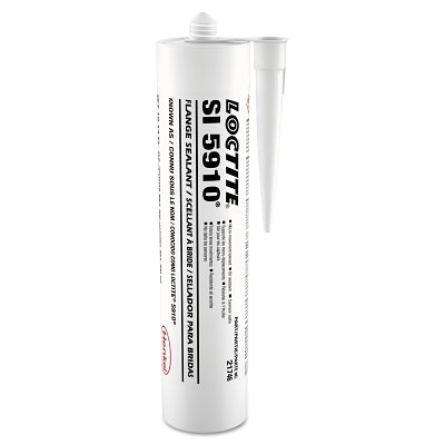 5910 RTV Silicone Flange Sealant, 300 mL Cartridge, Black