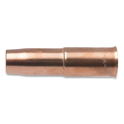 24 Series Nozzle, Coarse Thread, 1/8 in. Tip Recess, 5/8 in Bore, For No. 4 Gun, Copper Alloy