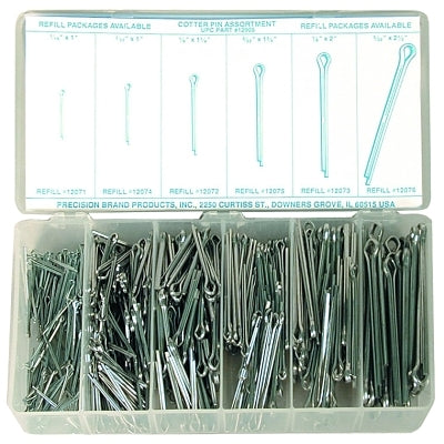 Cotter Pin Assortments, Steel