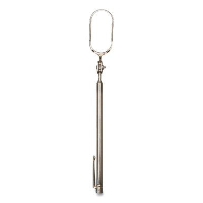Extra Long Magnifying Inspection Mirror, 1 in x 2 in dia, 28.25 in L