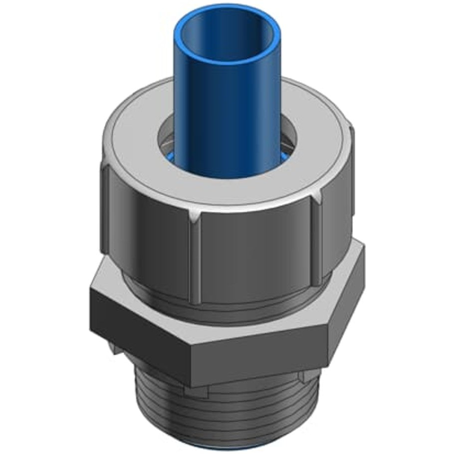 Metallic Bullet, Threaded, Zinc Electro-Plated, Steel, Insulated, -40 to 105   176;C, 3/4 in.