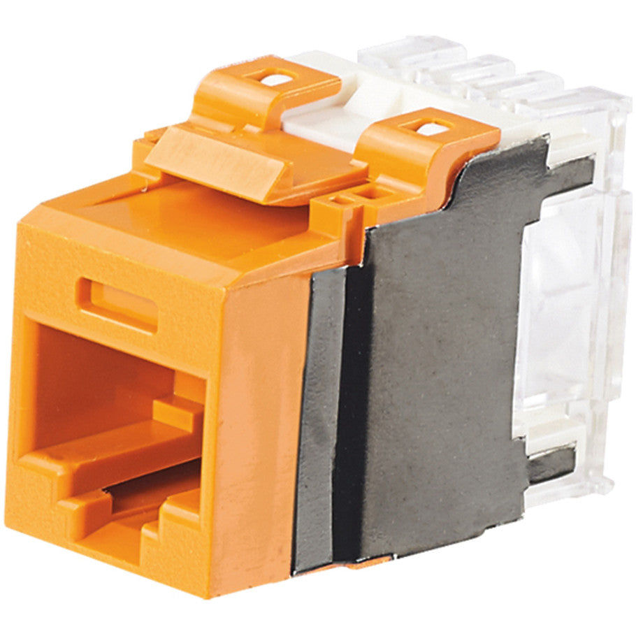NetKey Cat 6A Jack Module, Orange
