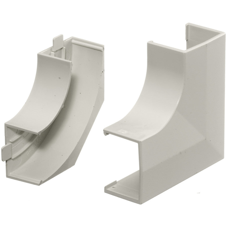 Hubbell Wiring Flat Elbow Base and Cover with 1-1/4 Inch Bend Radius