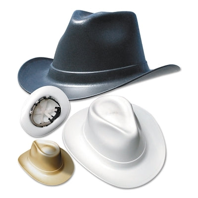 Vulcan Cowboy Hard Hats, Ratchet, White
