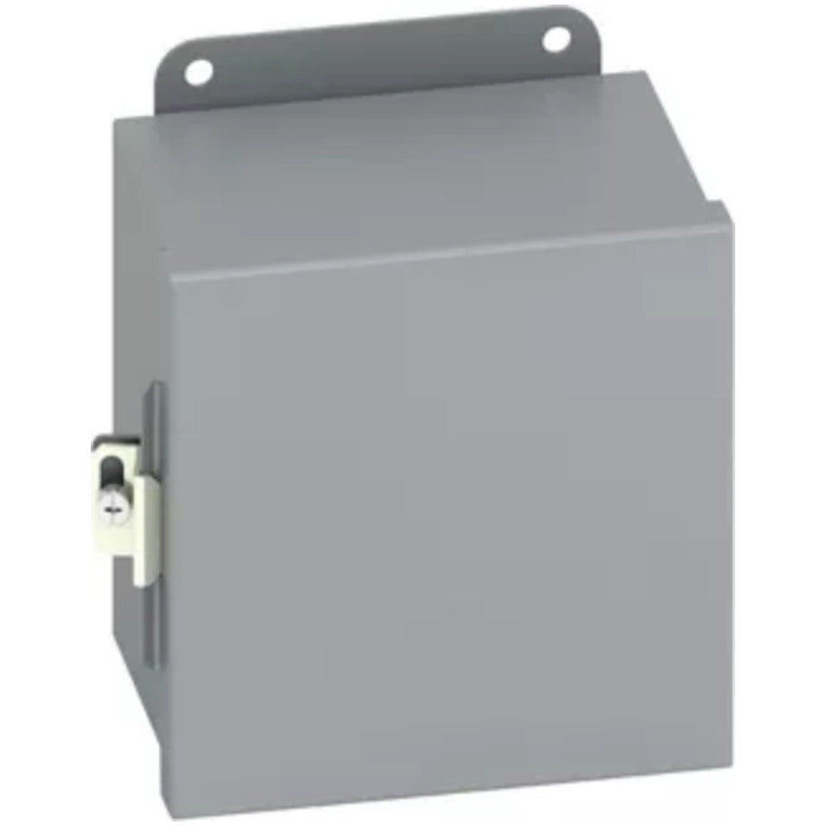 Type 12/13 JIC Panel Enclosure, Continuous Hinge, 12 x 12 x 6 in.