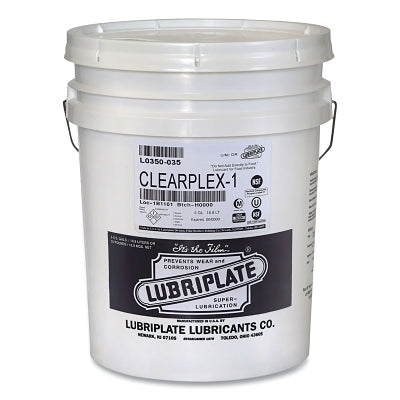 Clearplex Food Machinery Grease, 35 lb, Pail, Translucsent