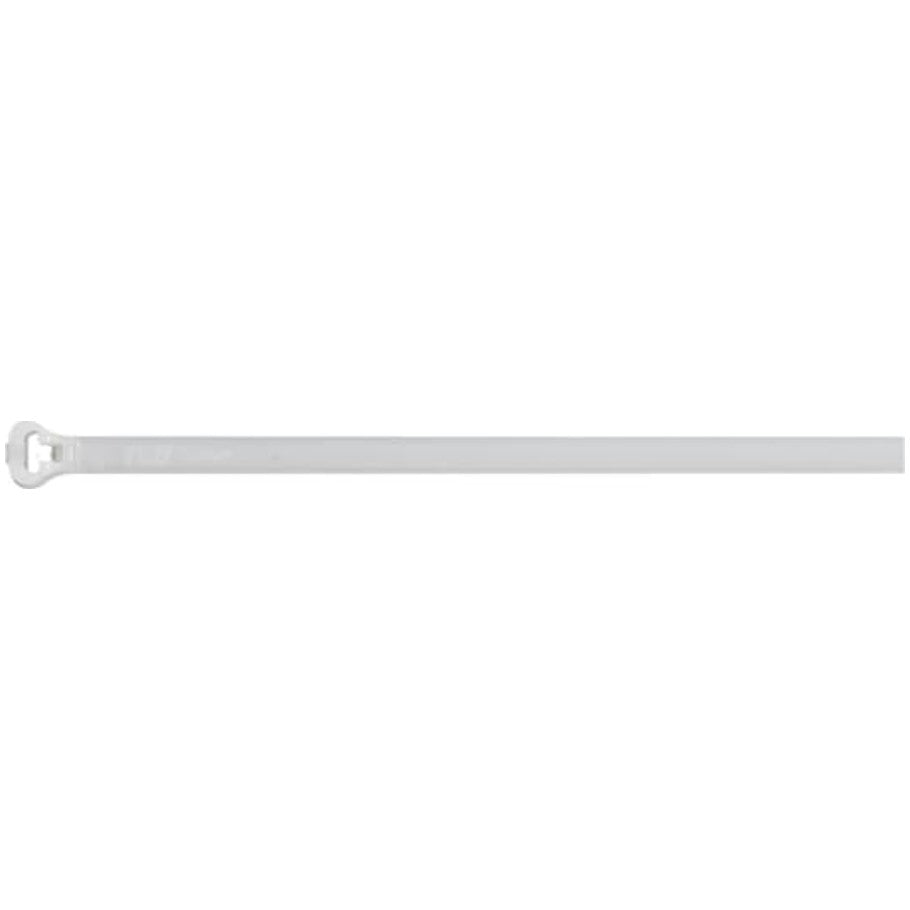 Ty Rap Cable Tie, Stainless Steel Locking Device, 14.50 L x 0.14 in. W, Natural