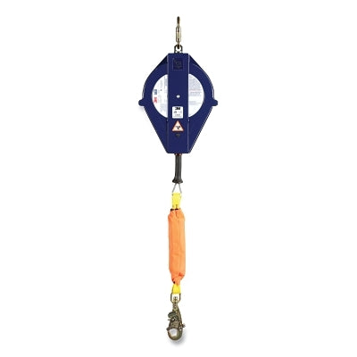 3M 3503885 Ultra-Lok Self Retracting Cable Lifeline, Stainless Steel, 55 ft L, 310 lb, Swivel Snap Hook