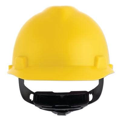 V-Gard Cap-Style Hard Hat with Fas-Trac III Suspension, Matte, Yellow