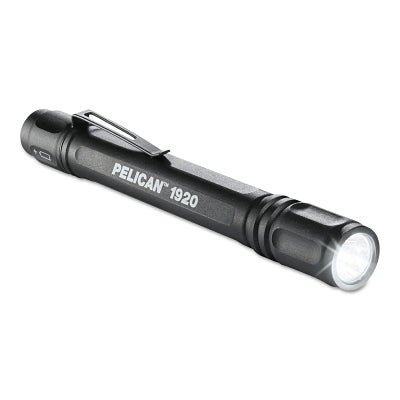 1920 LED Flashlight, 2 AAA, 224 Lumens, Black